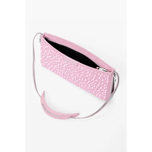 Alexander Wang Siren Crystal Mini Bag in Light Pink | Mini Bags | Coveti