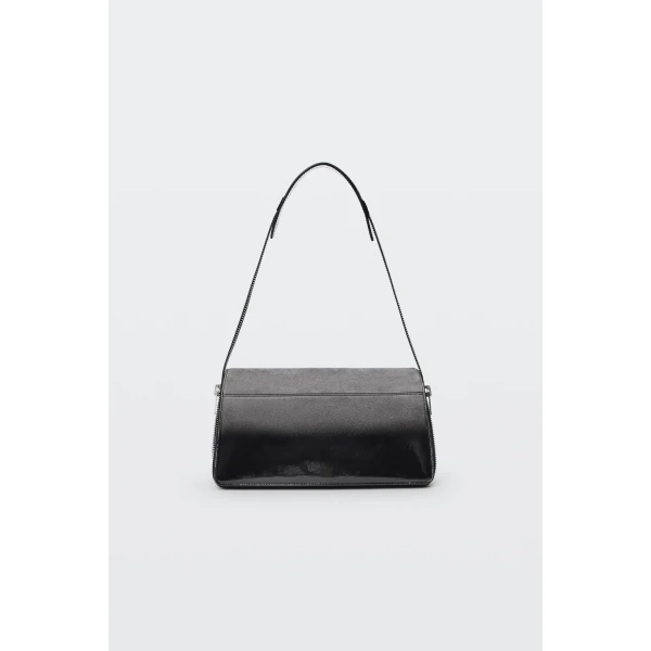 Alexander Wang Siren Degrade Shoulder Bag in Black | Shoulder & Crossbody Bags | Coveti