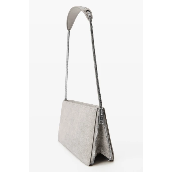 Alexander Wang Siren Mini Bag in Heather Grey | Mini Bags | Coveti
