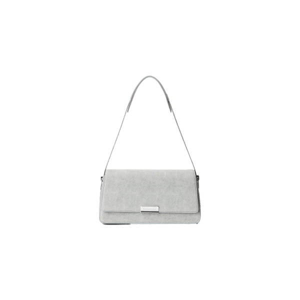 Alexander Wang Siren Shoulder Bag in Heather Grey | Coveti