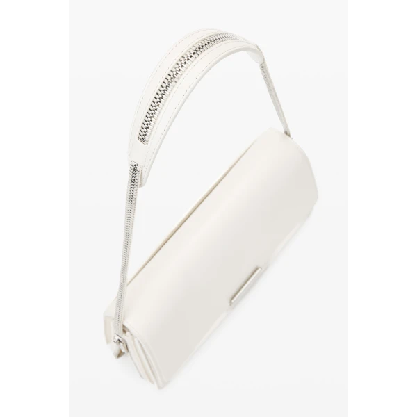 Alexander Wang Siren Shoulder Bag in Vanilla | Shoulder & Crossbody Bags | Coveti