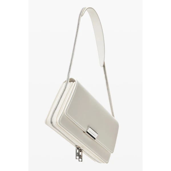 Alexander Wang Siren Shoulder Bag in Vanilla | Shoulder & Crossbody Bags | Coveti