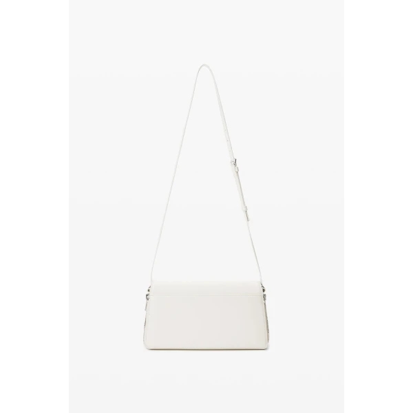 Alexander Wang Siren Shoulder Bag in Vanilla | Shoulder & Crossbody Bags | Coveti