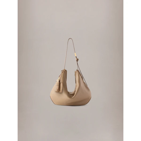 Amiri Biscotto Shoulder Bag in Taupe, view 2 | Shoulder & Crossbody Bags | Coveti