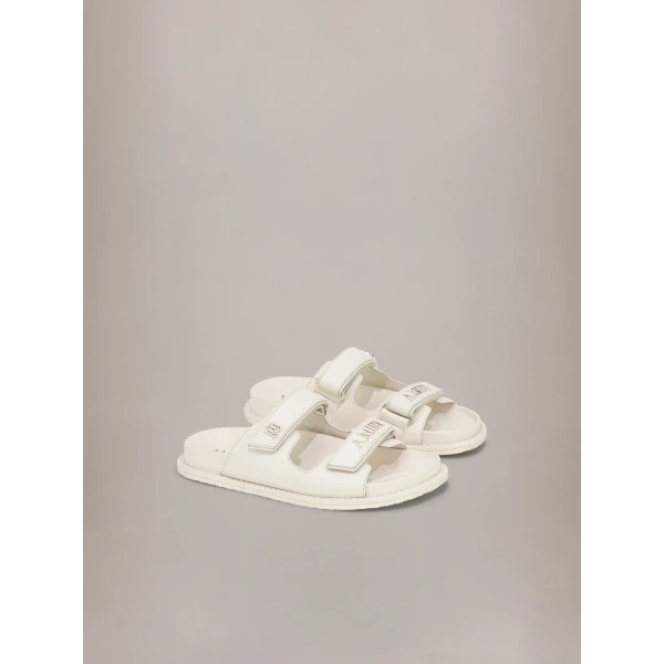 Amiri Boardwalk Sandals in Alabaster, view 2 | Flip Flops & Slides | Coveti