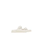 Amiri Boardwalk Sandals in Alabaster | Flip Flops & Slides | Coveti