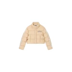 Amiri Bones Cropped Down Jacket in Semolina Amiri Bones Cropped Down Jacket in Semolina | Jackets | Coveti
