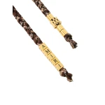 Amiri Braided Keychain in Tobacco Amiri Braided Keychain in Tobacco | Bag charms | Coveti