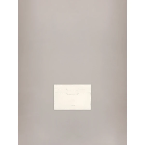 Amiri Card Holder in Alabaster, view 2 | Wallets & Purses | Coveti