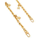 Amiri Chain Strap with MA Pendant in Gold | Bag Straps | Coveti
