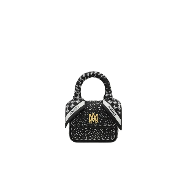 Crystal Nano MA Bag in Black