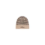 Amiri Fairisle Beanie in Semolina | Hats | Coveti