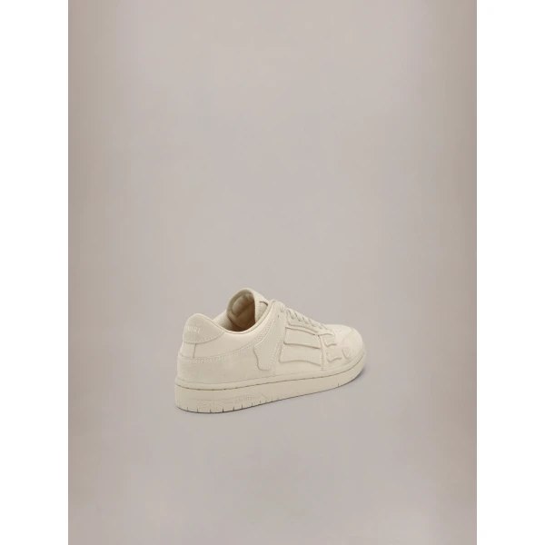 Amiri Fall 2026 Skel-Top Low Sneakers in Alabaster, view 4 | Sneakers | Coveti