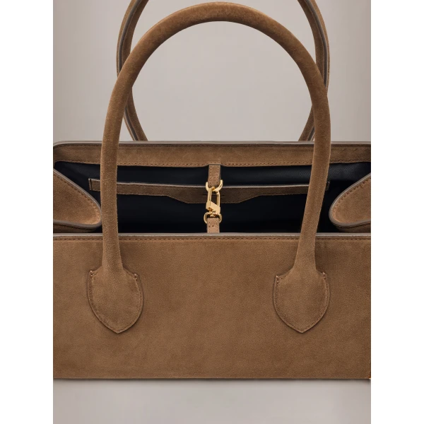 Amiri Fringe 40 Shoulder Bag in Brown, view 5 | Shoulder & Crossbody Bags | Coveti
