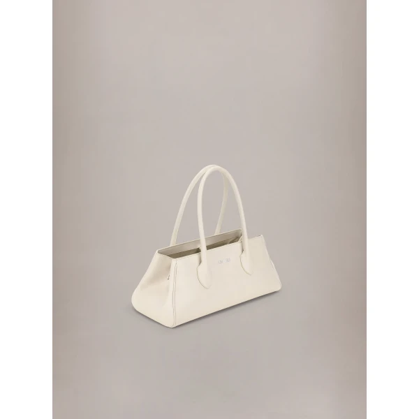 Amiri Honey Shoulder Bag in Alabaster, view 3 | Shoulder & Crossbody Bags | Coveti
