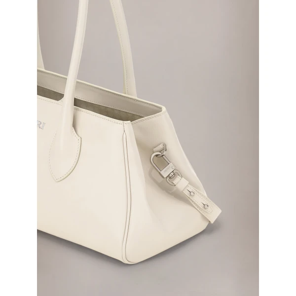 Amiri Honey Shoulder Bag in Alabaster, view 4 | Shoulder & Crossbody Bags | Coveti