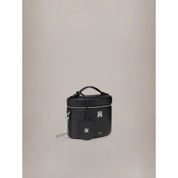 Amiri Large Vanity Bag in Black, view 4 | Totes & Top-Handle Bags | Coveti