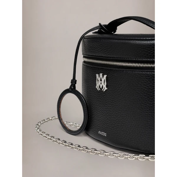 Amiri Large Vanity Bag in Black, view 5 | Totes & Top-Handle Bags | Coveti