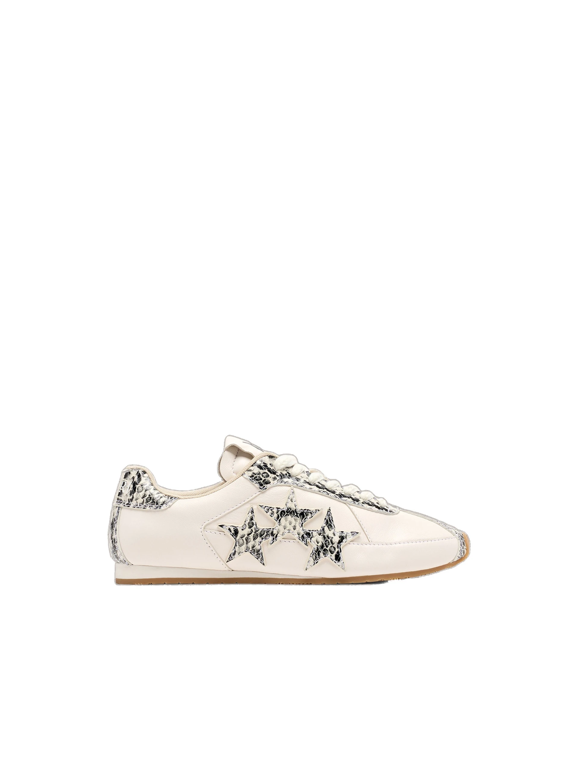 Amiri Lizard Embossed Pacific Flat Sneakers in Alabaster Amiri Lizard Embossed Pacific Flat Sneakers in Alabaster | Sneakers | Coveti