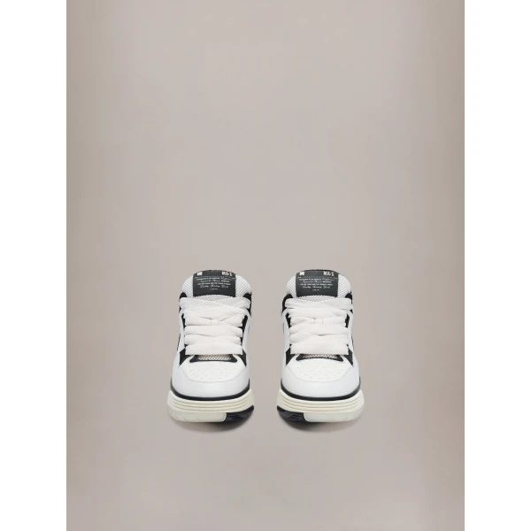 Amiri MA-1 Sneakers in White Black, view 3 | Sneakers | Coveti