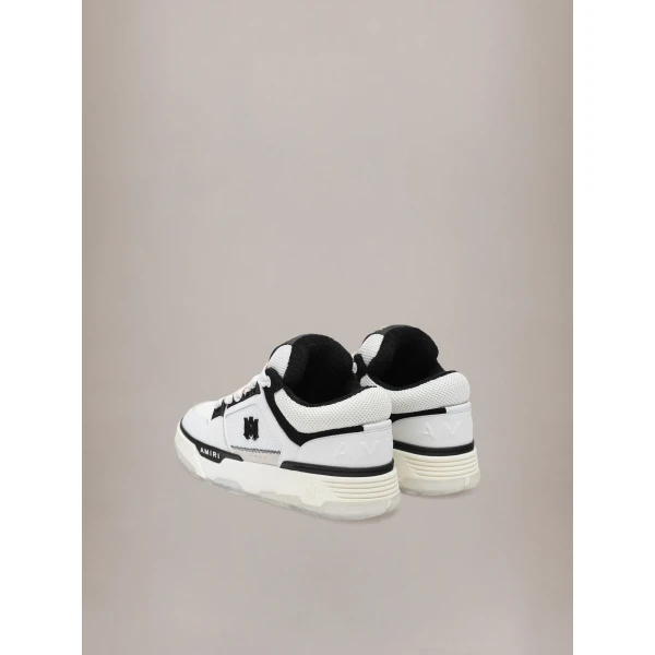 Amiri MA-1 Sneakers in White Black, view 4 | Sneakers | Coveti