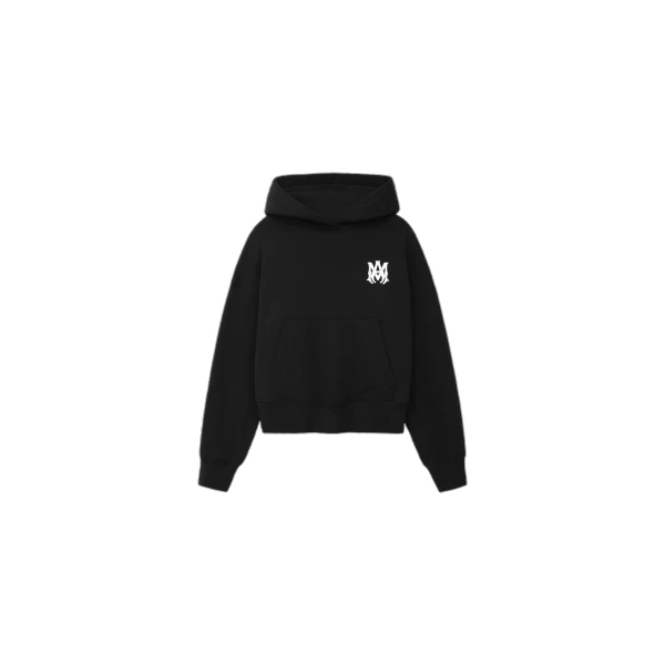 Amiri MA Core Logo Hoodie in Black | Hoodies | Coveti