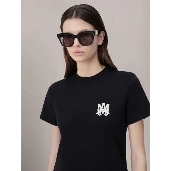 Amiri MA Core Logo Tee in Black, view 5 | T-shirts | Coveti