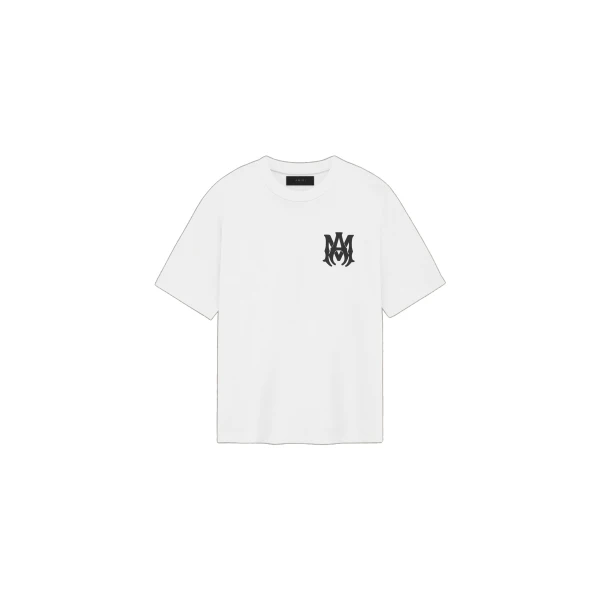 Amiri MA Core Logo Tee in White | T-shirts | Coveti