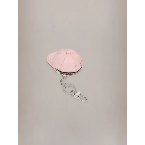 Amiri MA Hat Keychain in Pink, view 3 | Bag charms | Coveti