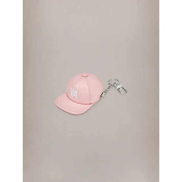 Amiri MA Hat Keychain in Pink, view 4 | Bag charms | Coveti