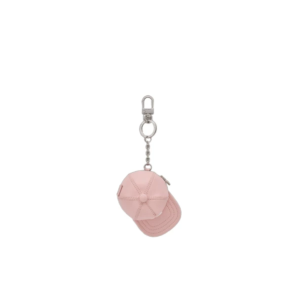 MA Hat Keychain in Pink