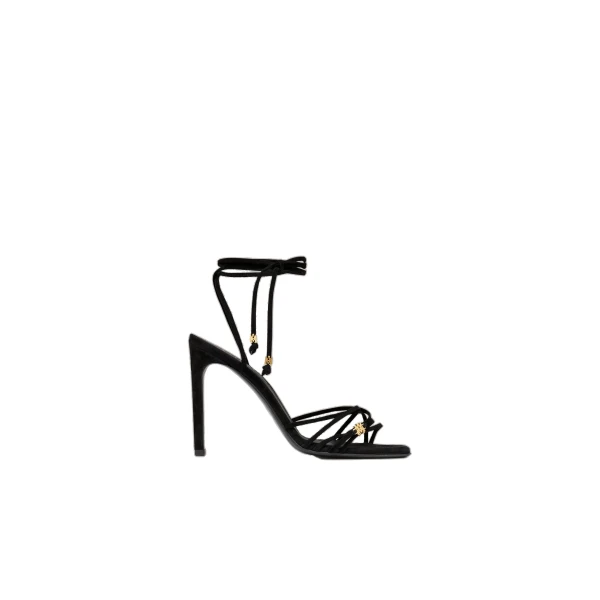 MA Heeled Sandal in Black