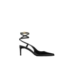 Amiri MA Kitten Heel in Black | Heels | Coveti