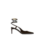 Amiri MA Kitten Heel in Chocolate | Heels | Coveti
