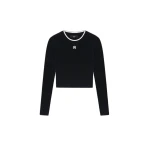 Amiri MA Long Sleeve Tee in Black | Long Sleeve | Coveti