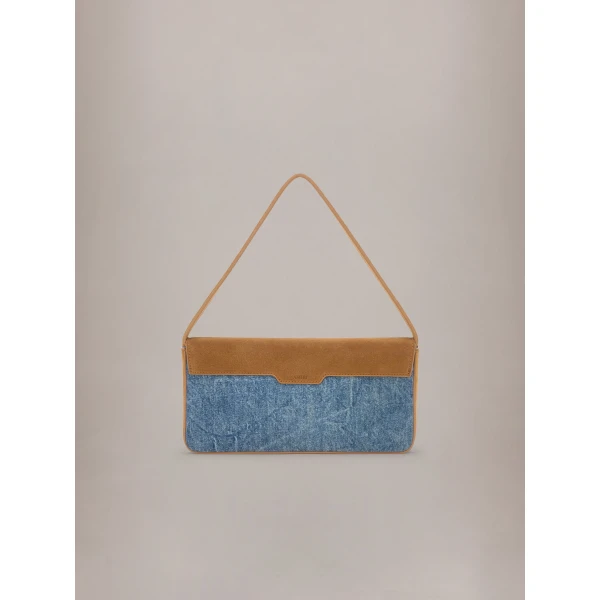 Amiri MA Millie Bag in Marble Indigo, view 2 | Shoulder & Crossbody Bags | Coveti