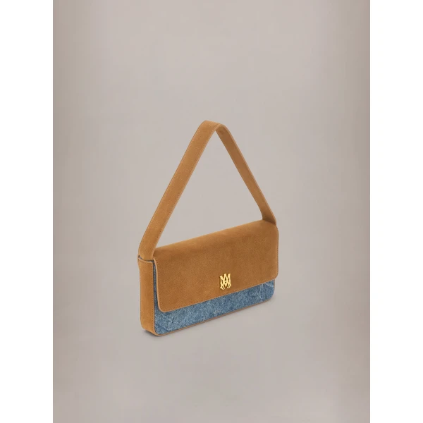 Amiri MA Millie Bag in Marble Indigo, view 3 | Shoulder & Crossbody Bags | Coveti
