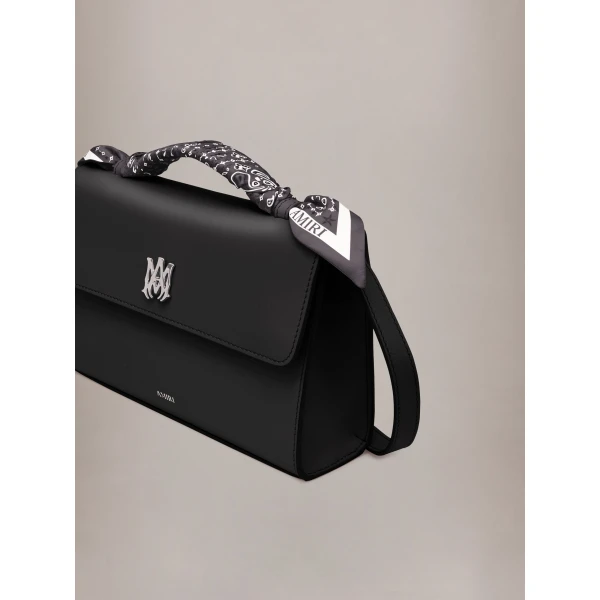 Amiri MA Pouchette Bag in Black, view 3 | Shoulder & Crossbody Bags | Coveti