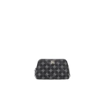 Amiri MA Quad Canvas Micro Cosmetic Bag in Black | Wallets & Purses | Coveti