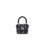 Amiri MA Quad Canvas Nano MA Bag in Black | Mini Bags | Coveti