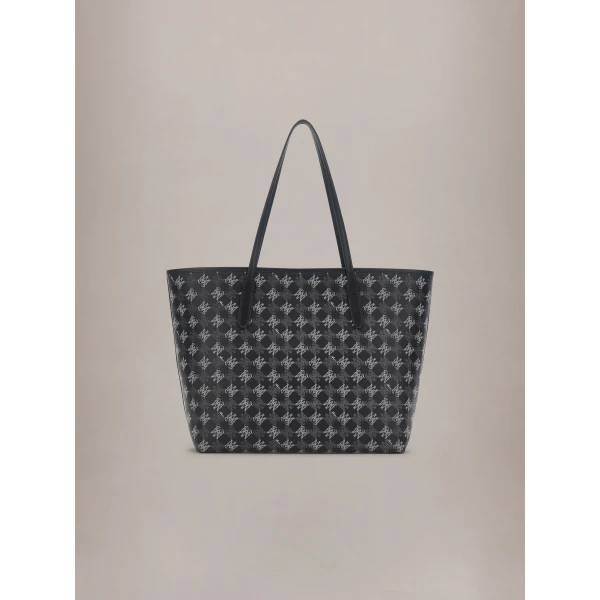 Amiri MA Quad Canvas Tote Bag in Black, view 2 | Totes & Top-Handle Bags | Coveti