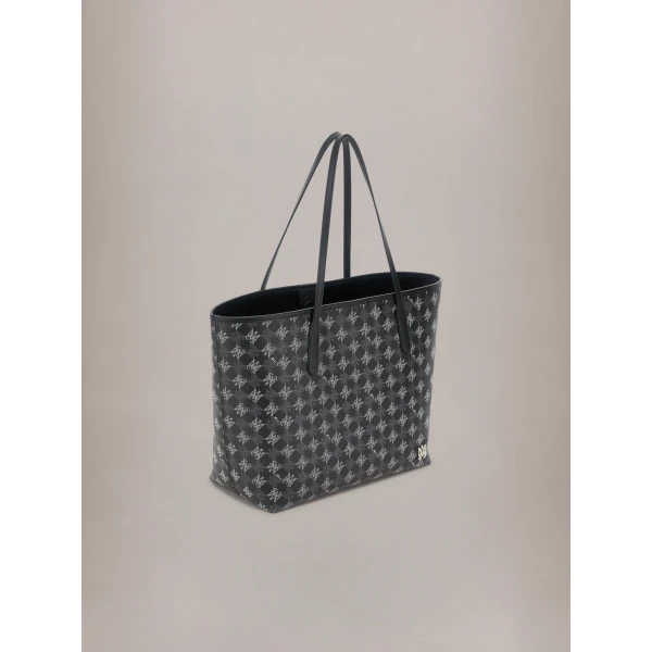 Amiri MA Quad Canvas Tote Bag in Black, view 3 | Totes & Top-Handle Bags | Coveti