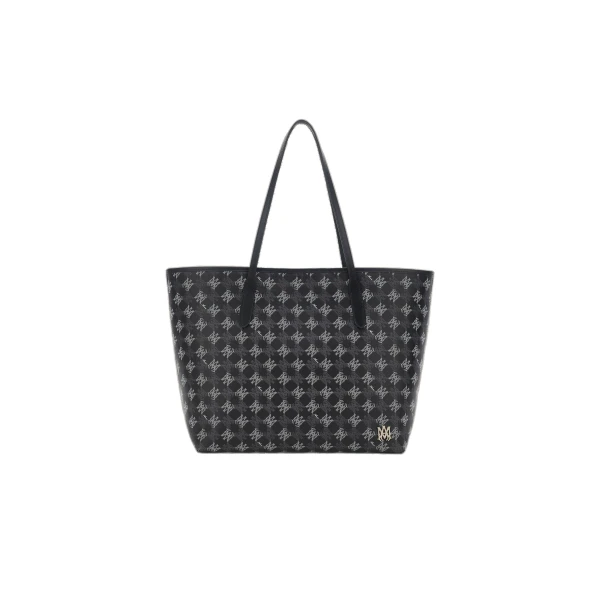 MA Quad Canvas Tote Bag in Black