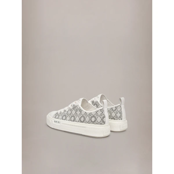 Amiri MA Quad Court Low Sneakers in Grey, view 4 | Sneakers | Coveti