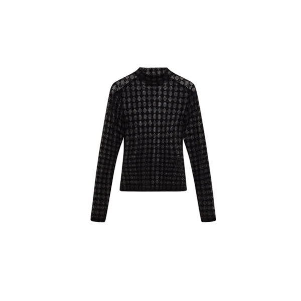 MA Quad Flocked Top in Black