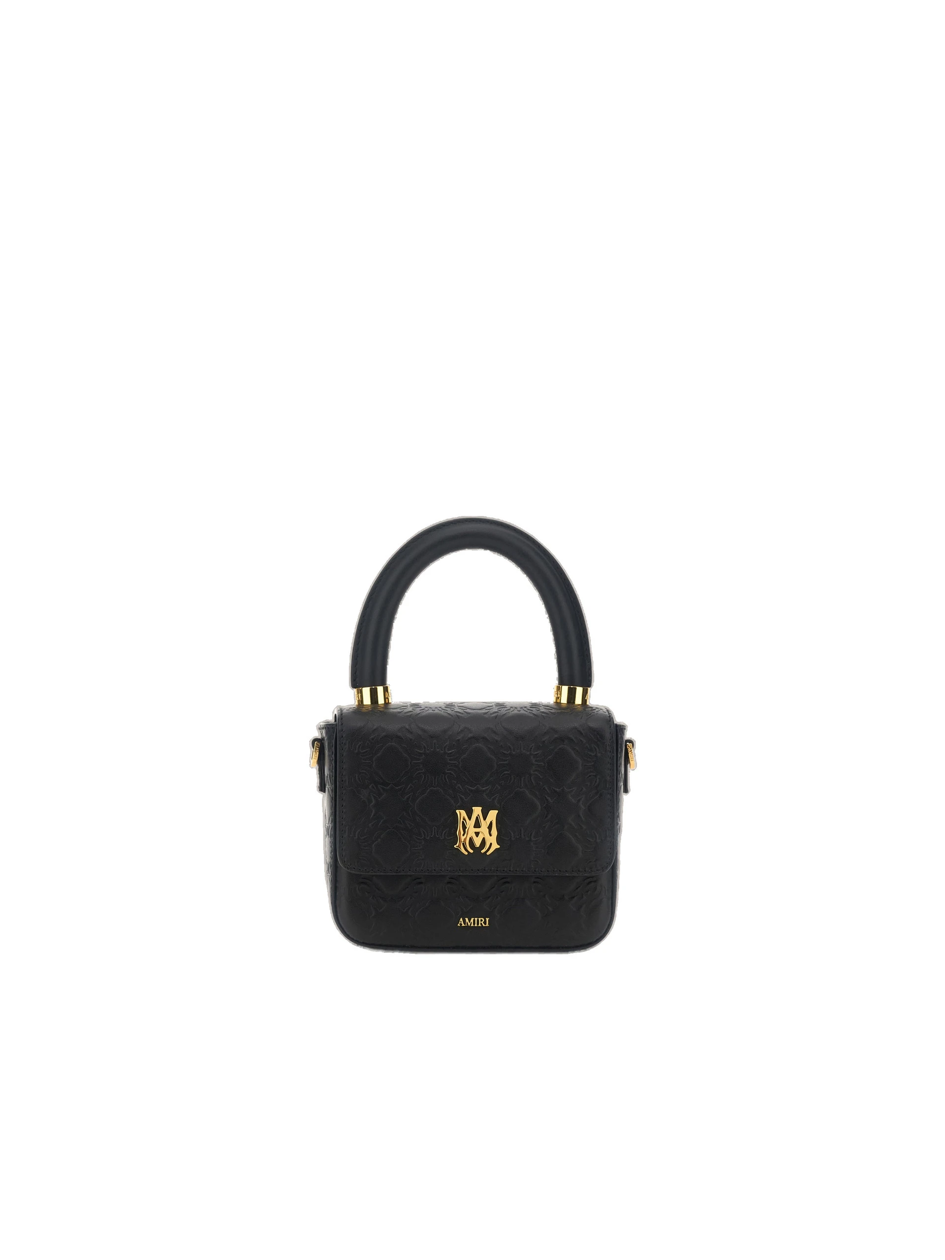 Amiri MA Quad Leather Micro MA Bag in Black Amiri MA Quad Leather Micro MA Bag in Black | Mini Bags | Coveti