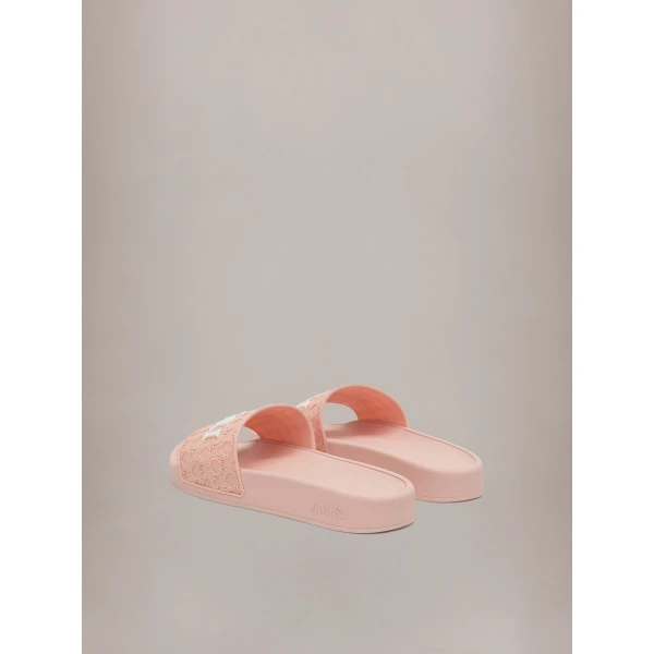 Amiri MA Quad Pool Slide in Evening Sand, view 4 | Flip Flops & Slides | Coveti