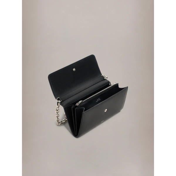 Amiri MA Wallet On Chain in Black, view 3 | Wallets & Purses | Coveti