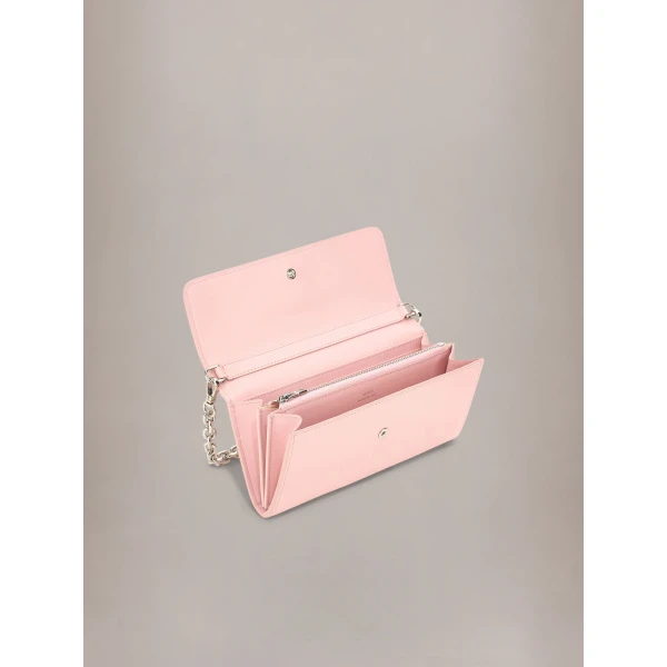 Amiri MA Wallet On Chain in Pink, view 2 | Wallets & Purses | Coveti