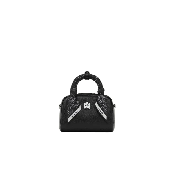Micro Bowling Bag in Black